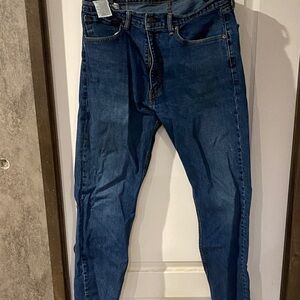 Levi's Men's Slim Jeans in Deep Blue